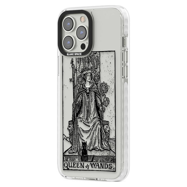 Personalised Queen of Wands Tarot Card - Transparent Custom Phone Case iPhone 15 Pro Max / Black Impact Case,iPhone 15 Plus / Black Impact Case,iPhone 15 Pro / Black Impact Case,iPhone 15 / Black Impact Case,iPhone 15 Pro Max / Impact Case,iPhone 15 Plus / Impact Case,iPhone 15 Pro / Impact Case,iPhone 15 / Impact Case,iPhone 15 Pro Max / Magsafe Black Impact Case,iPhone 15 Plus / Magsafe Black Impact Case,iPhone 15 Pro / Magsafe Black Impact Case,iPhone 15 / Magsafe Black Impact Case,iPhone 14 Pro Max / Bl