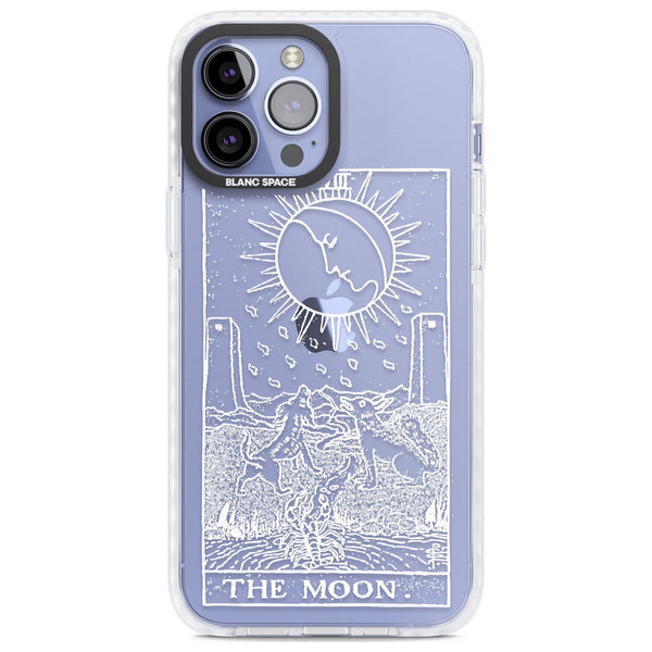 Personalised The Moon Tarot Card (White)