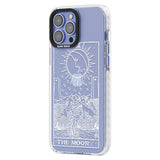 Personalised The Moon Tarot Card - White Transparent Custom Phone Case iPhone 15 Pro Max / Black Impact Case,iPhone 15 Plus / Black Impact Case,iPhone 15 Pro / Black Impact Case,iPhone 15 / Black Impact Case,iPhone 15 Pro Max / Impact Case,iPhone 15 Plus / Impact Case,iPhone 15 Pro / Impact Case,iPhone 15 / Impact Case,iPhone 15 Pro Max / Magsafe Black Impact Case,iPhone 15 Plus / Magsafe Black Impact Case,iPhone 15 Pro / Magsafe Black Impact Case,iPhone 15 / Magsafe Black Impact Case,iPhone 14 Pro Max / Bl