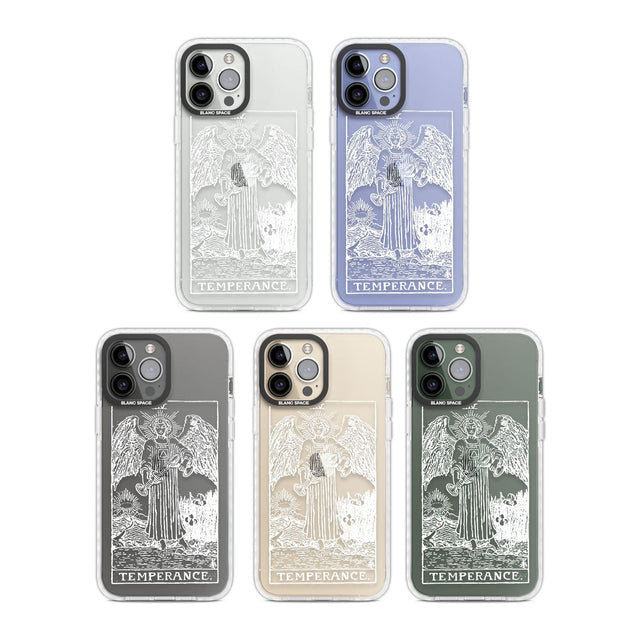 Personalised Temperance Tarot Card - White Transparent Custom Phone Case iPhone 15 Pro Max / Black Impact Case,iPhone 15 Plus / Black Impact Case,iPhone 15 Pro / Black Impact Case,iPhone 15 / Black Impact Case,iPhone 15 Pro Max / Impact Case,iPhone 15 Plus / Impact Case,iPhone 15 Pro / Impact Case,iPhone 15 / Impact Case,iPhone 15 Pro Max / Magsafe Black Impact Case,iPhone 15 Plus / Magsafe Black Impact Case,iPhone 15 Pro / Magsafe Black Impact Case,iPhone 15 / Magsafe Black Impact Case,iPhone 14 Pro Max / 