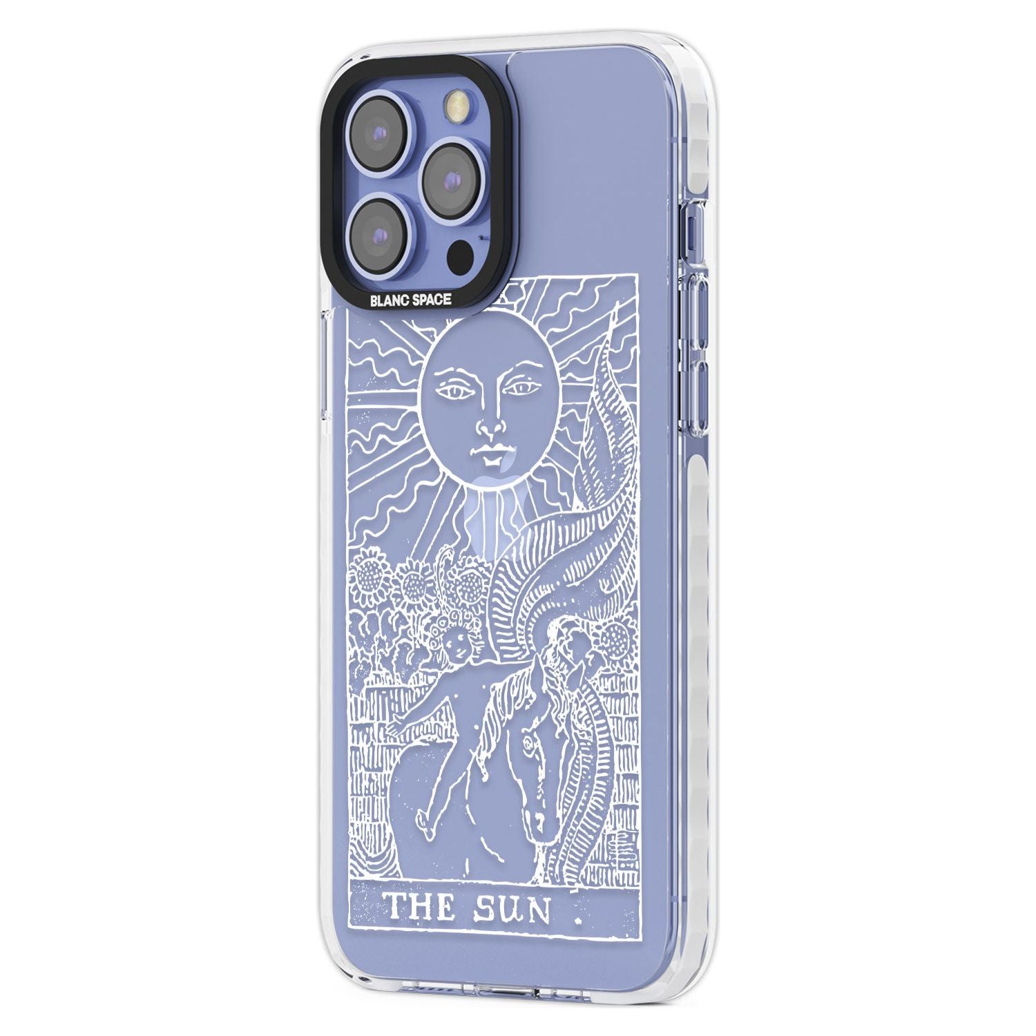 Personalised The Sun Tarot Card - White Transparent