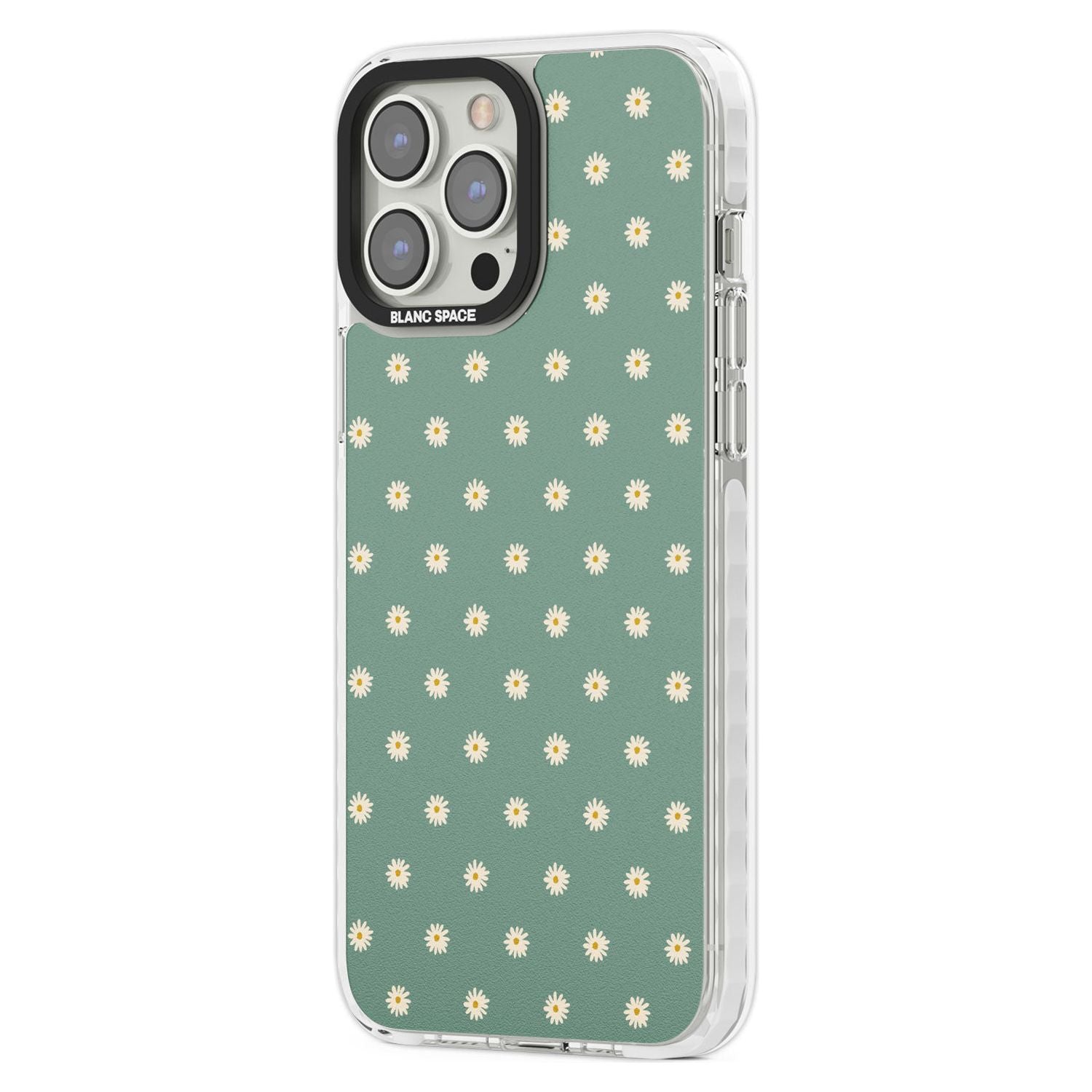Daisy Pattern Teal Cute Floral