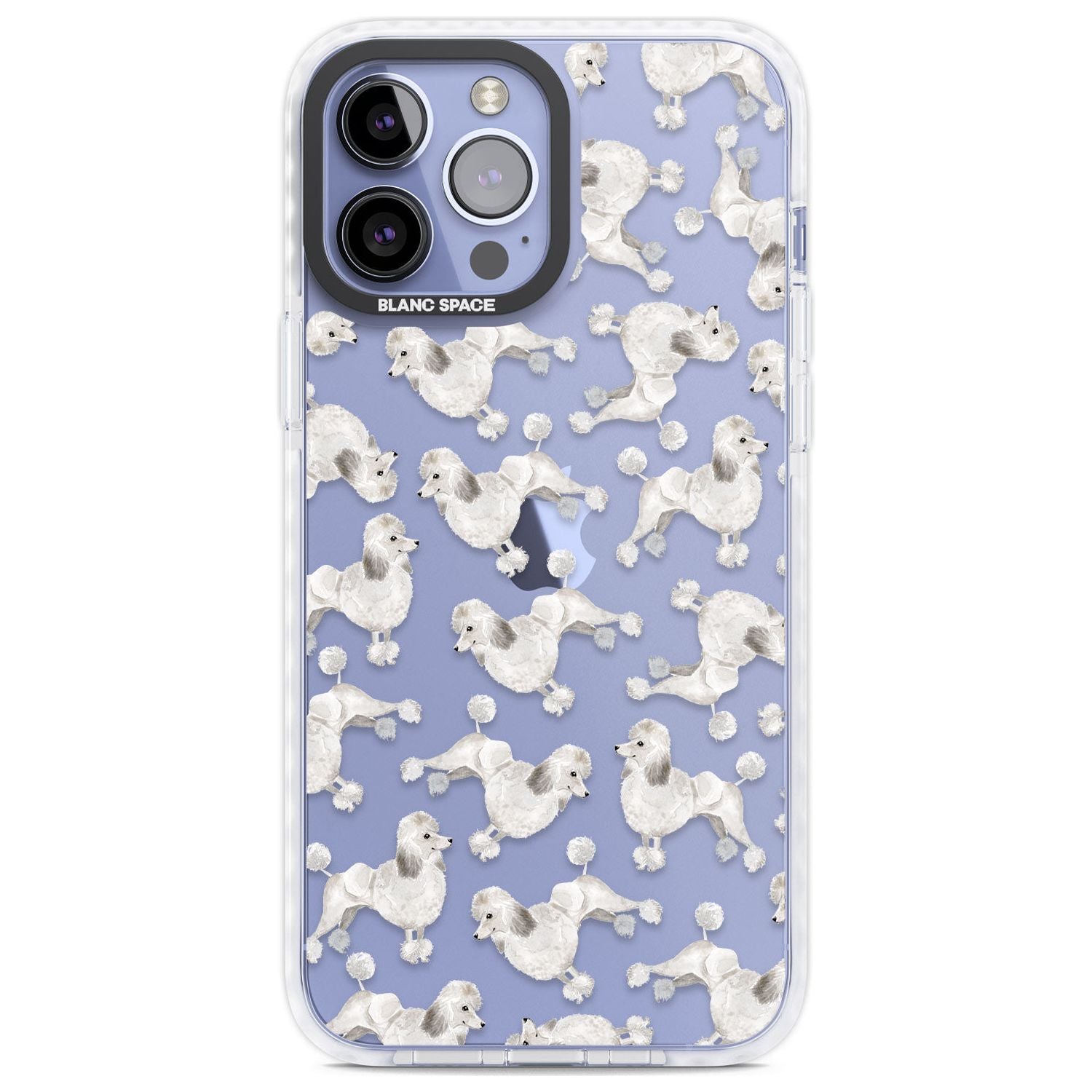 Poodle Watercolor Pattern