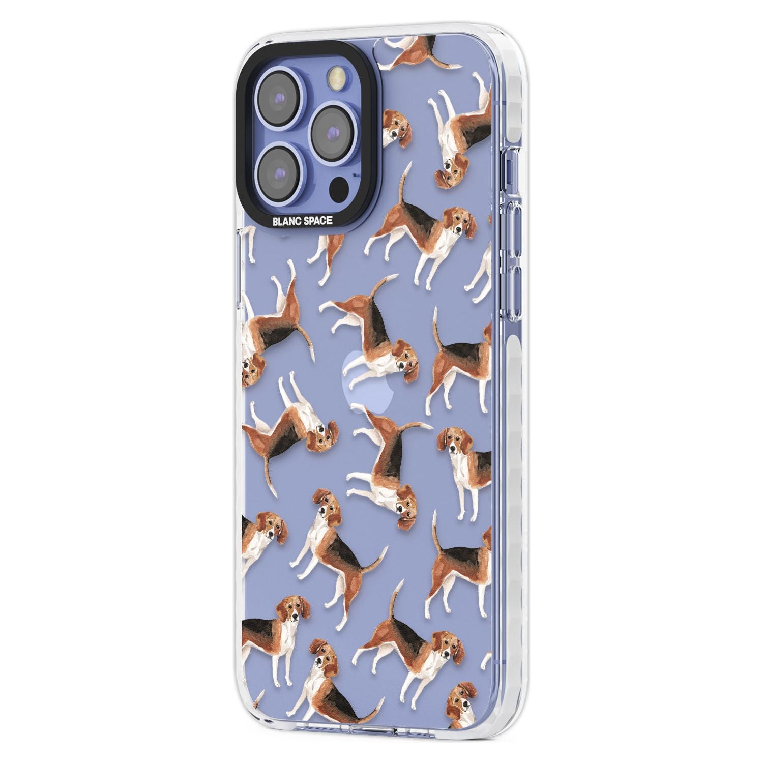Beagle Watercolour Dog Pattern