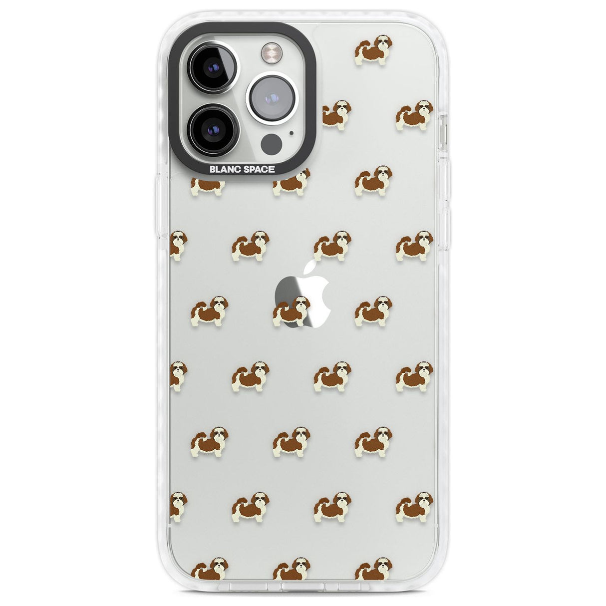 Shih Tzu Dog Pattern Clear