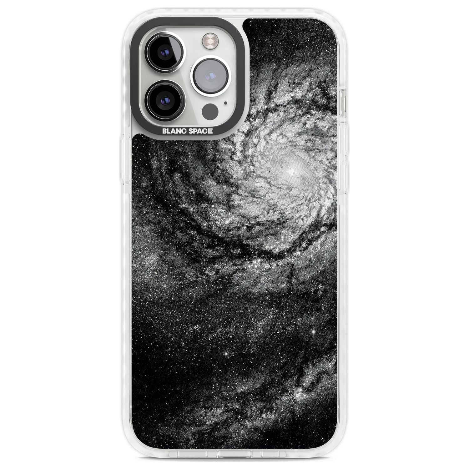 Night Sky Galaxies: Milky Way Galaxy Phone Case iPhone 13 Pro Max / Impact Case,iPhone 14 Pro Max / Impact Case Blanc Space