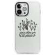 Grow where you are planted Phone Case iPhone 13 Pro Max / Impact Case,iPhone 14 Pro Max / Impact Case Blanc Space