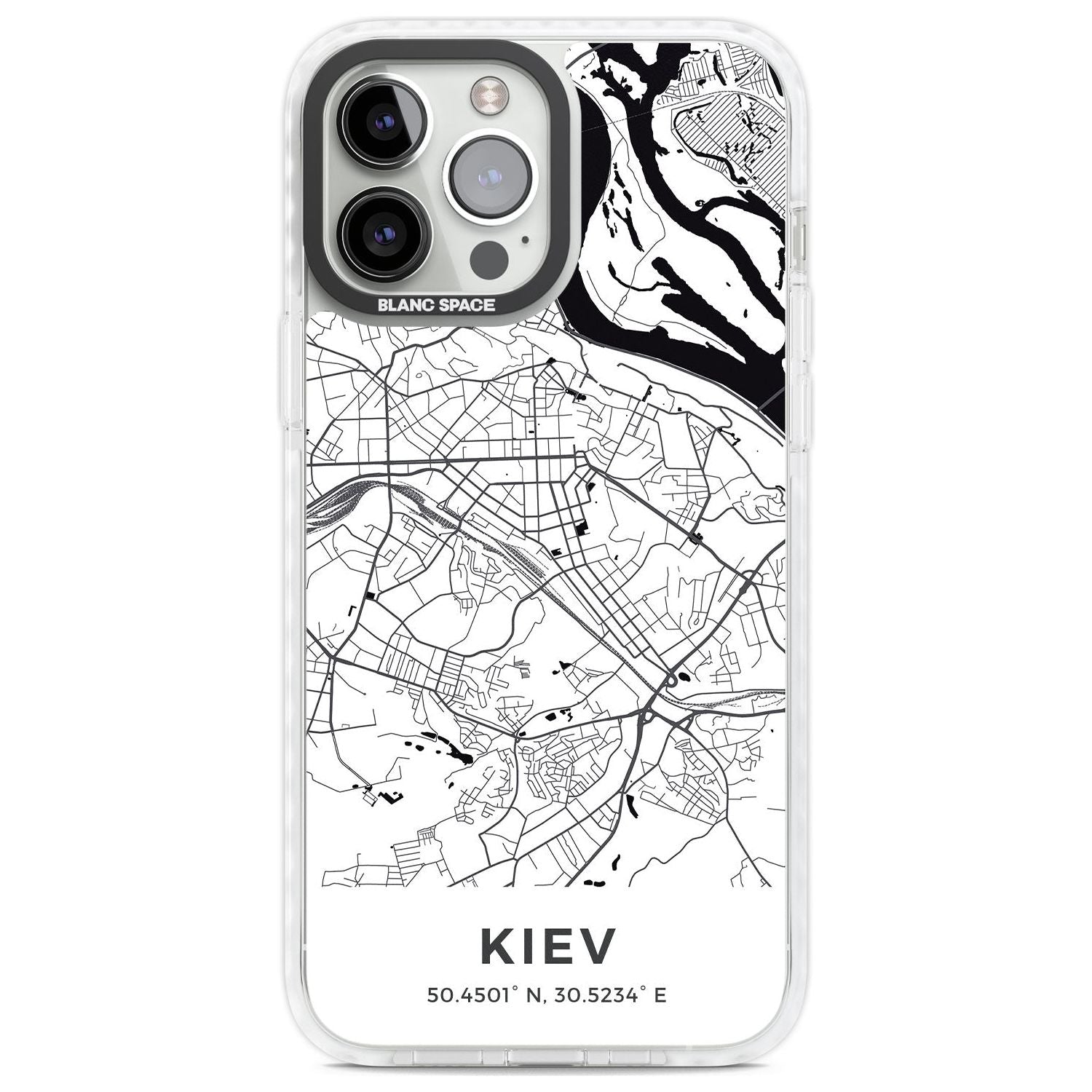 Map of Kiev, Ukraine
