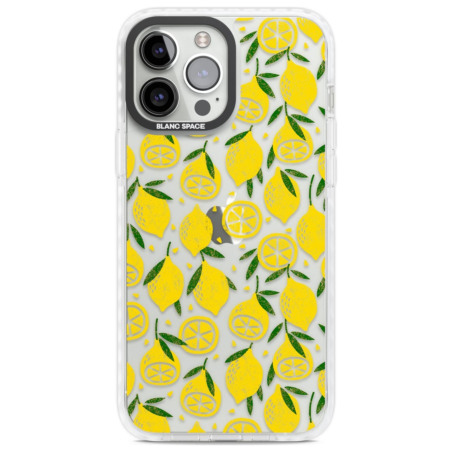Bright Lemon Fruity Pattern