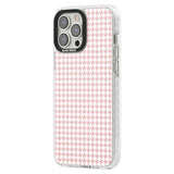 Pink Houndstooth Pattern