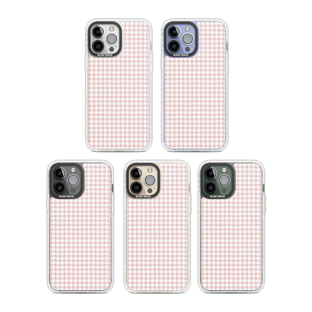 Pink Houndstooth Pattern