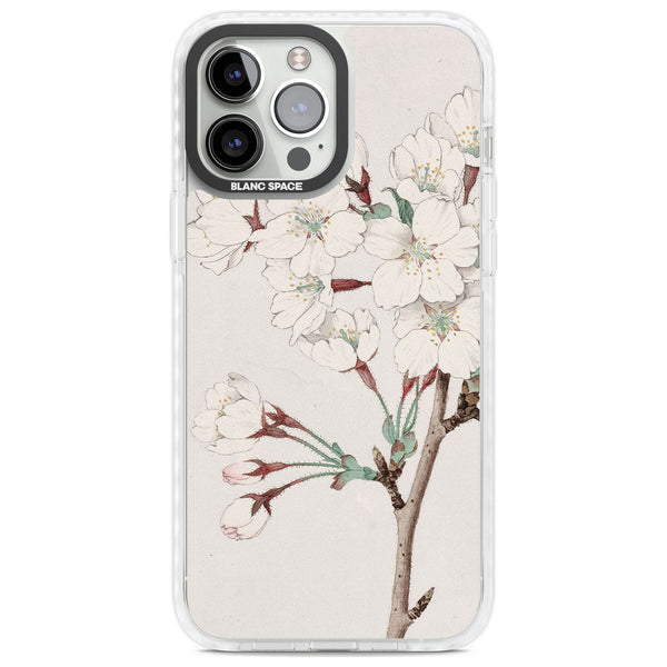 Vintage Japanese White Blossoms