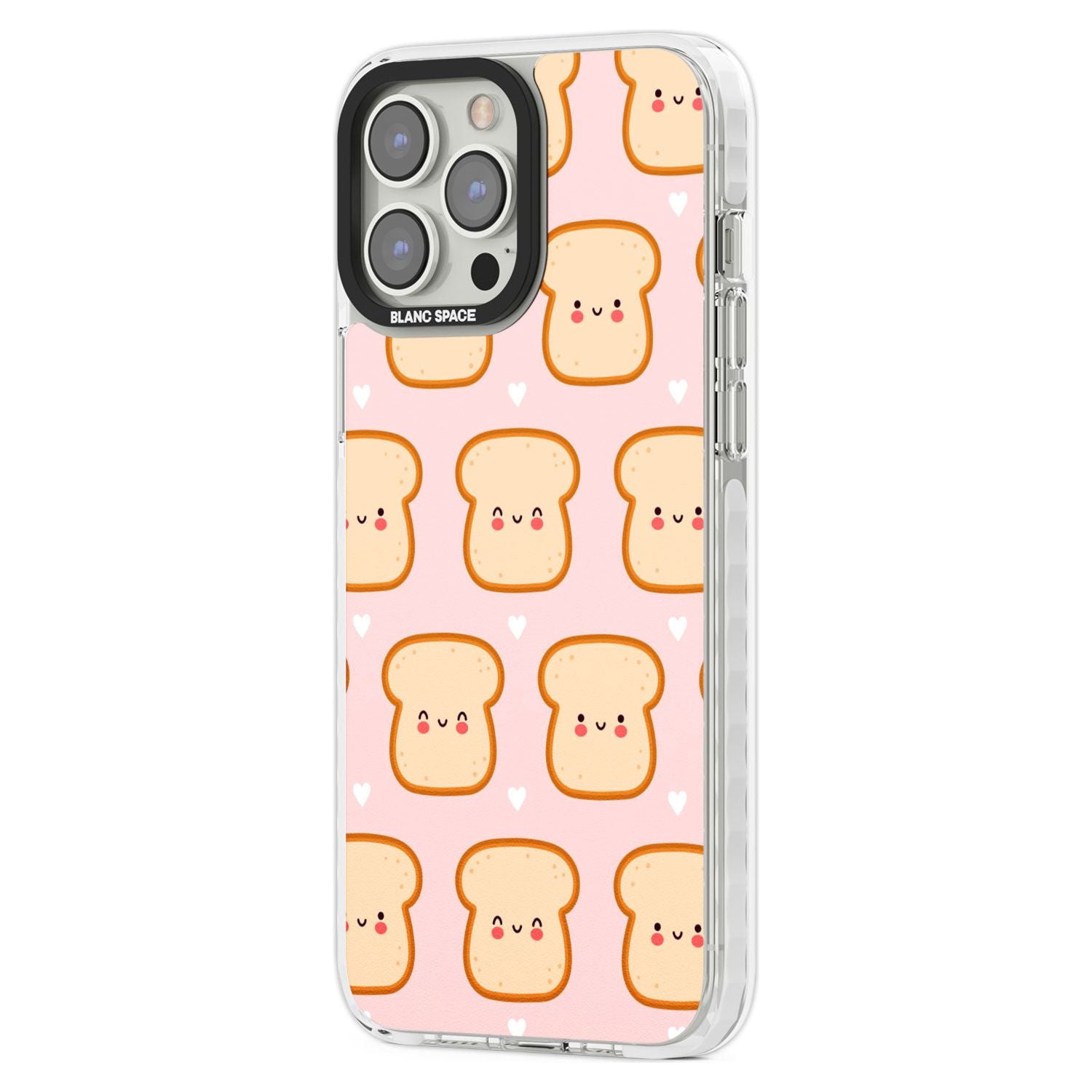 Bread Faces Kawaii Pattern