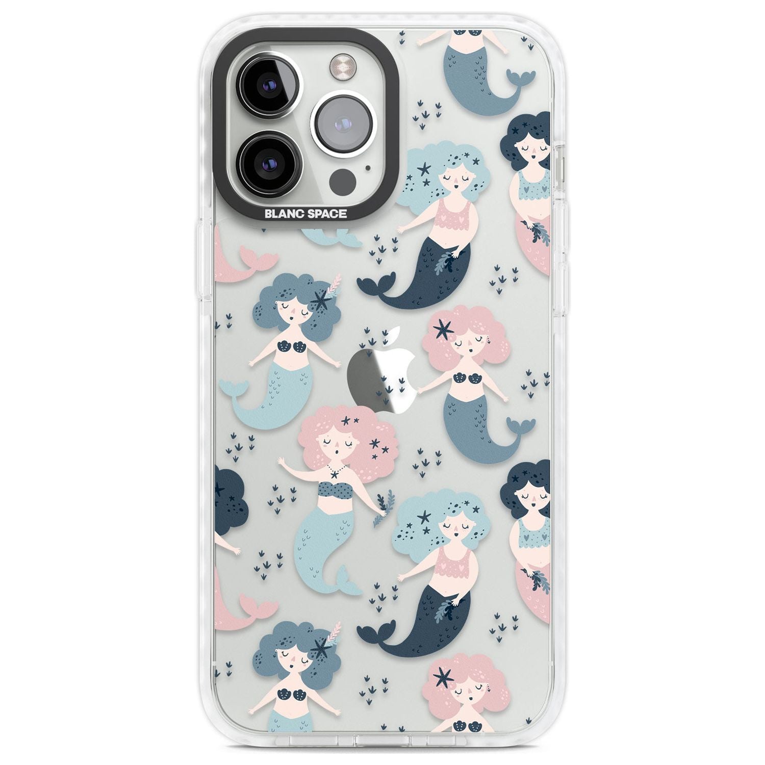 Mermaid Vibes Phone Case iPhone 13 Pro Max / Impact Case,iPhone 14 Pro Max / Impact Case Blanc Space