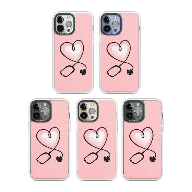 Medical Inspired Design Stethoscope Heart Phone Case iPhone 15 Pro Max / Black Impact Case,iPhone 15 Plus / Black Impact Case,iPhone 15 Pro / Black Impact Case,iPhone 15 / Black Impact Case,iPhone 15 Pro Max / Impact Case,iPhone 15 Plus / Impact Case,iPhone 15 Pro / Impact Case,iPhone 15 / Impact Case,iPhone 15 Pro Max / Magsafe Black Impact Case,iPhone 15 Plus / Magsafe Black Impact Case,iPhone 15 Pro / Magsafe Black Impact Case,iPhone 15 / Magsafe Black Impact Case,iPhone 14 Pro Max / Black Impact Case,iP