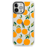 Oranges Pattern Phone Case iPhone 13 Pro Max / Impact Case,iPhone 14 Pro Max / Impact Case Blanc Space