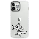 Dog Spirit Phone Case iPhone 13 Pro Max / Impact Case,iPhone 14 Pro Max / Impact Case Blanc Space