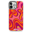 Hot Lava Phone Case iPhone 13 Pro Max / Impact Case,iPhone 14 Pro Max / Impact Case Blanc Space