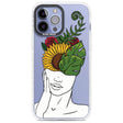Let The Mind Flourish Phone Case iPhone 13 Pro Max / Impact Case,iPhone 14 Pro Max / Impact Case Blanc Space