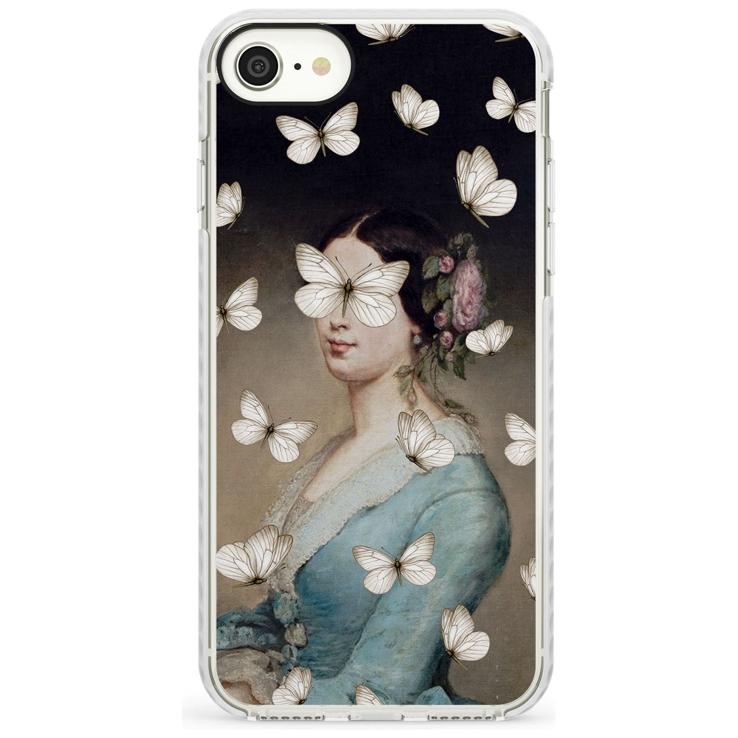 BUTTERFLY BEAUTY Slim TPU Phone Case for iPhone SE 8 7 Plus