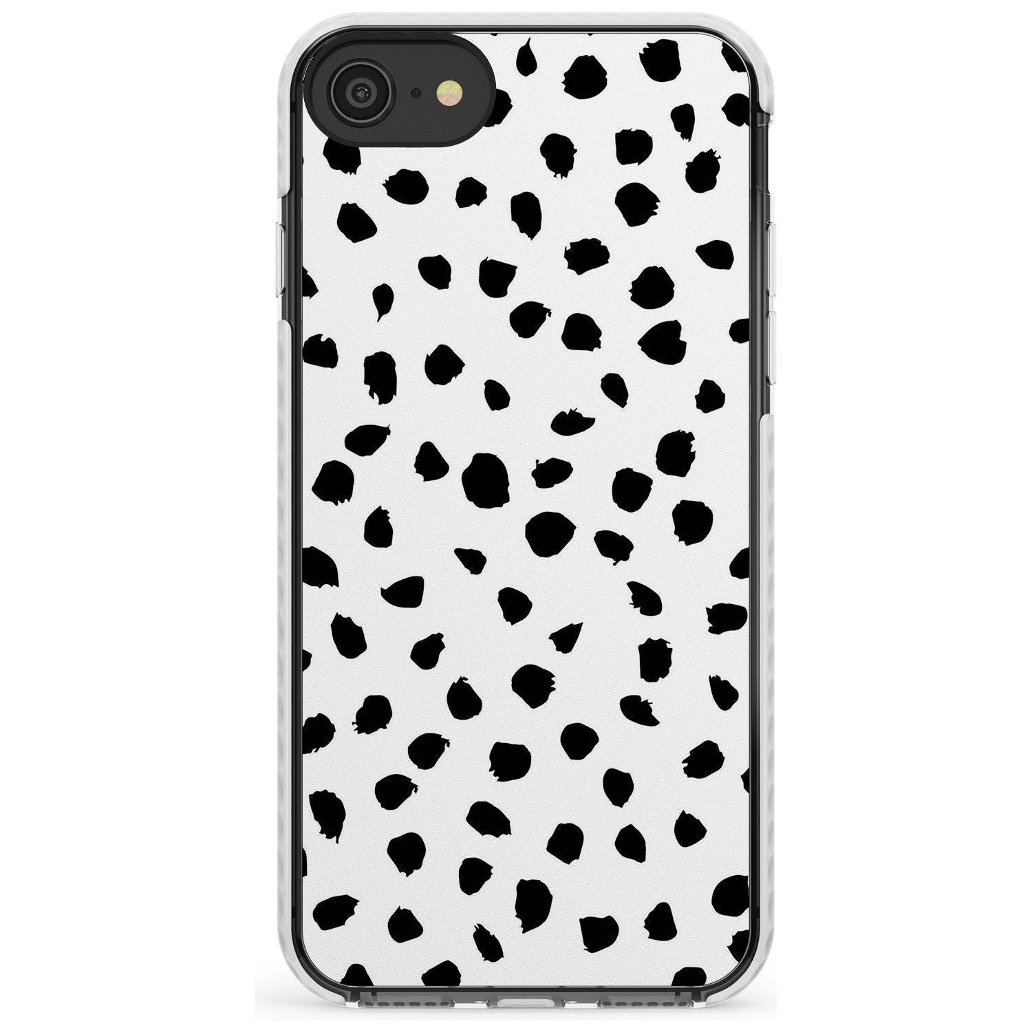 Dalmatian Print Slim TPU Phone Case for iPhone SE 8 7 Plus