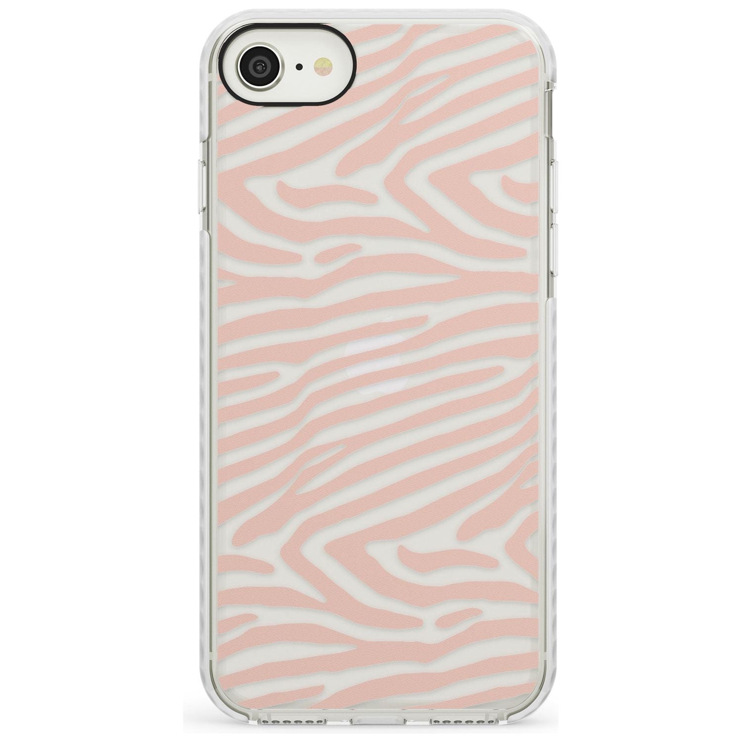 Horizontal Zebra Stripes Transparent Animal Print