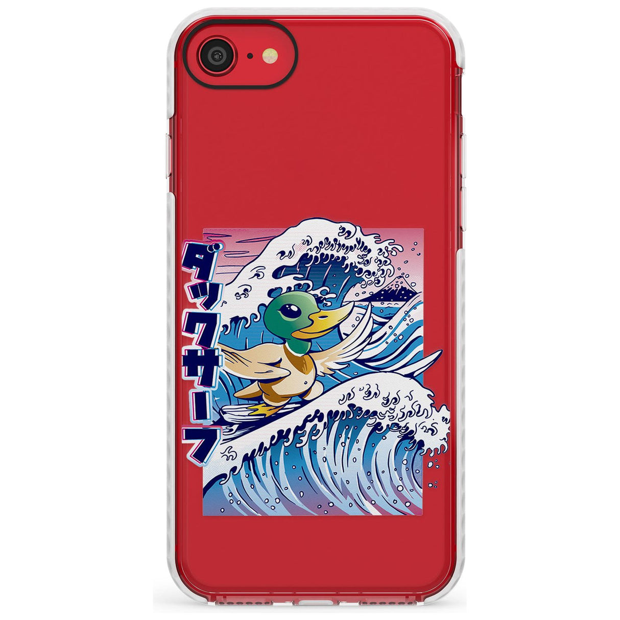 Duck Surf Impact Phone Case for iPhone SE 8 7 Plus