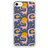 Sun Croc Pattern Impact Phone Case for iPhone SE 8 7 Plus