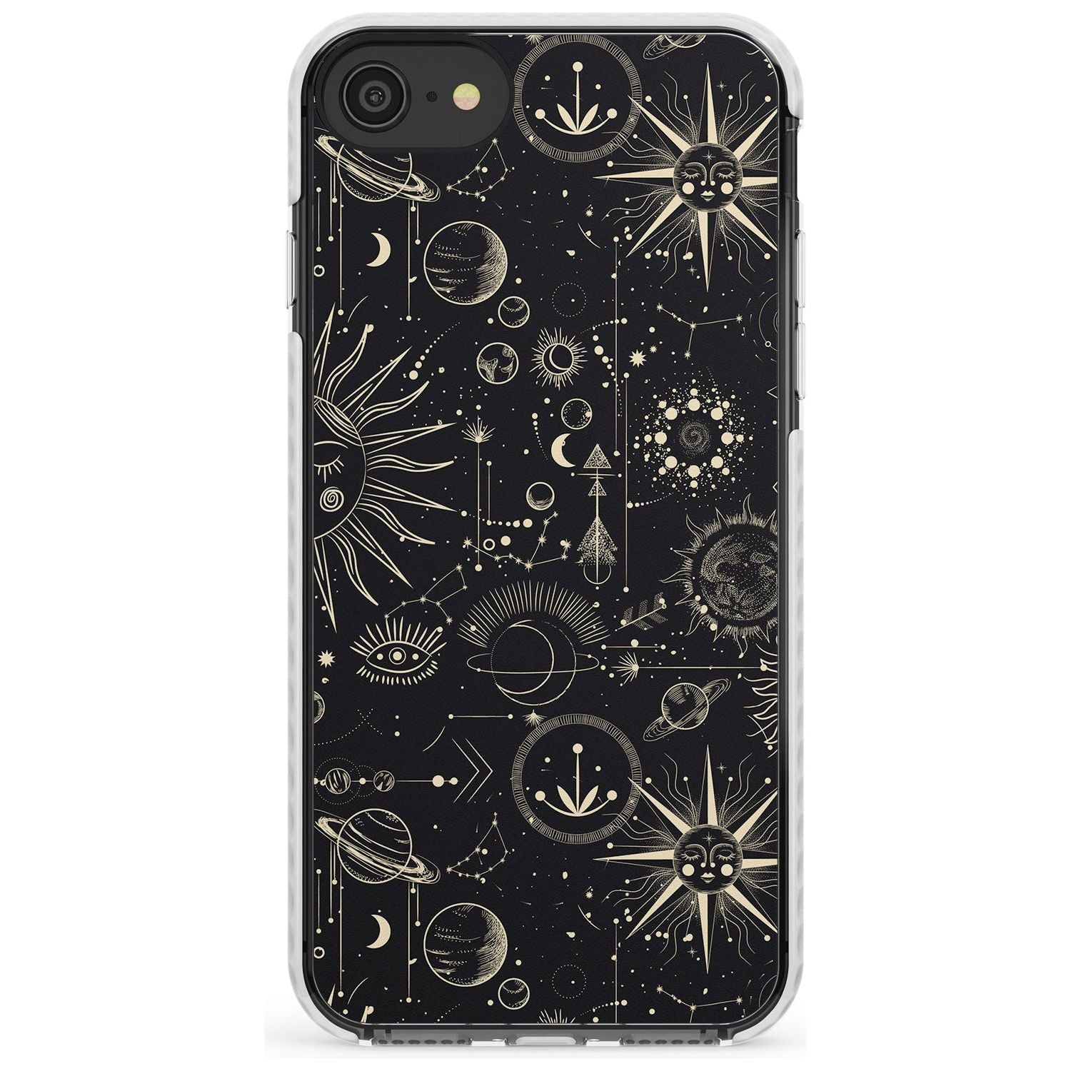 Suns & Planets Slim TPU Phone Case for iPhone SE 8 7 Plus