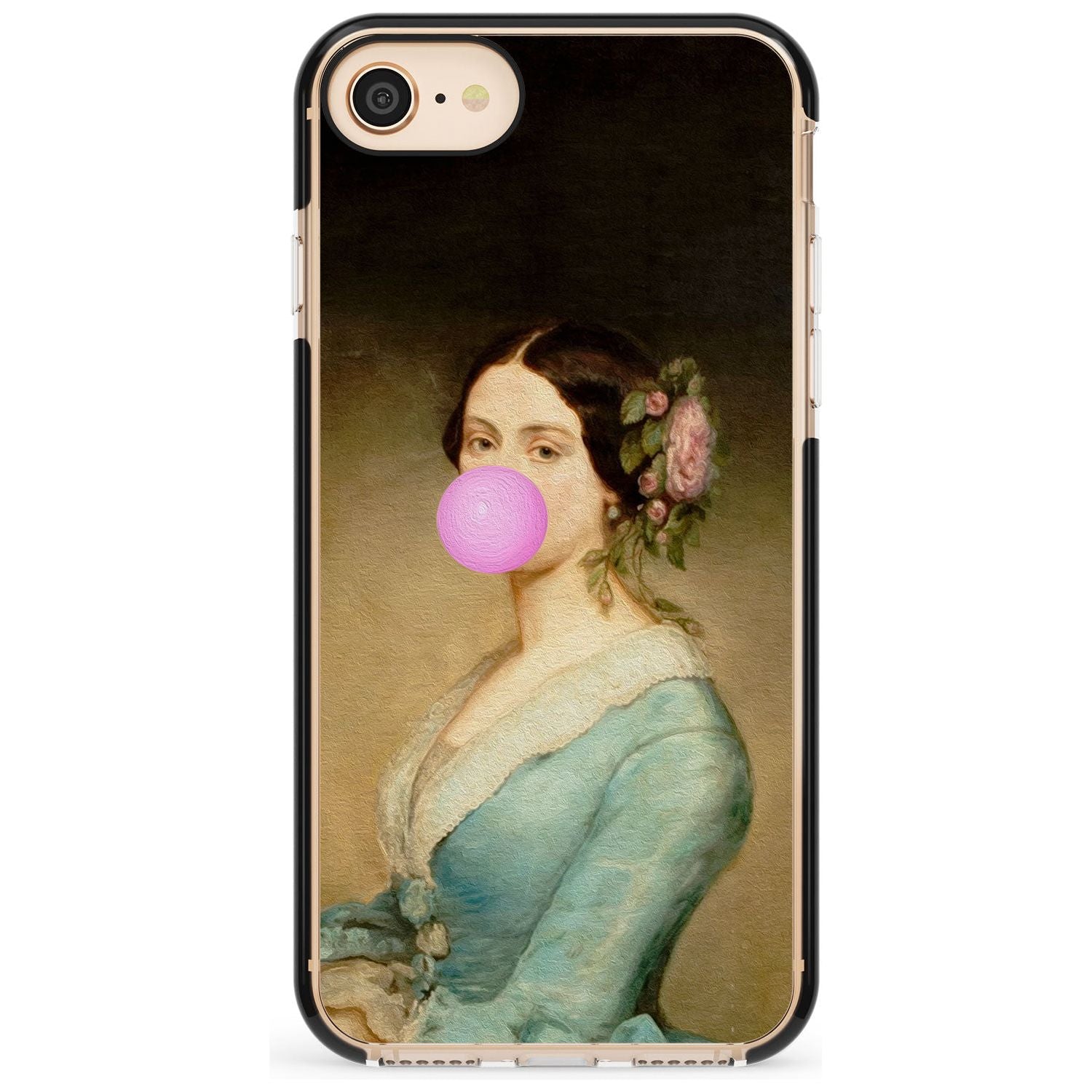 NOT SO ETIQUETTE Pink Fade Impact Phone Case for iPhone SE 8 7 Plus