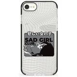 Sad Girl Club Black Impact Phone Case for iPhone SE 8 7 Plus