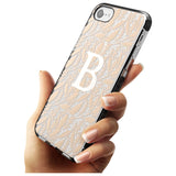 Subtle Monogram Abstract Floral iPhone Case   Custom Phone Case - Case Warehouse