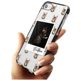 Personalised Bengal Cat Photo Black Impact Phone Case for iPhone SE 8 7 Plus