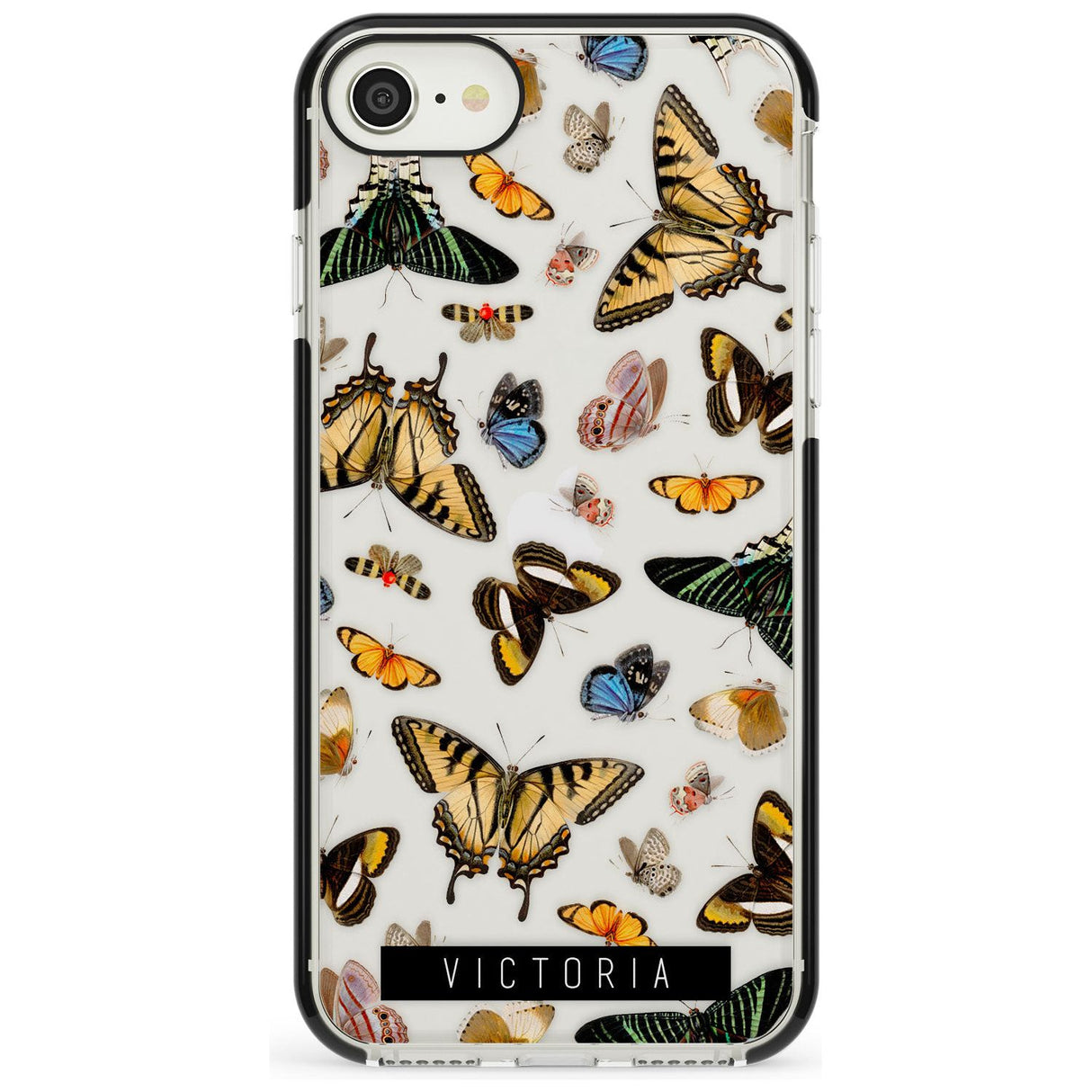 Custom Photorealistic Butterfly iPhone Case  Black Impact Custom Phone Case - Case Warehouse