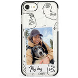 Personalised Snake Instant Photo Phone Case for iPhone SE