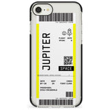 Jupiter Travel Ticket iPhone Case  Black Impact Custom Phone Case - Case Warehouse