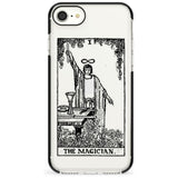 The Magician Tarot Card - Transparent Pink Fade Impact Phone Case for iPhone SE 8 7 Plus