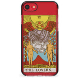 The Lovers Tarot Card - Colour Pink Fade Impact Phone Case for iPhone SE 8 7 Plus