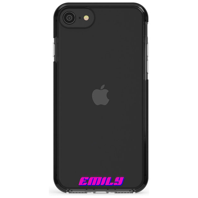 Custom Iphone Case 2C Pink Fade Impact Phone Case for iPhone SE 8 7 Plus