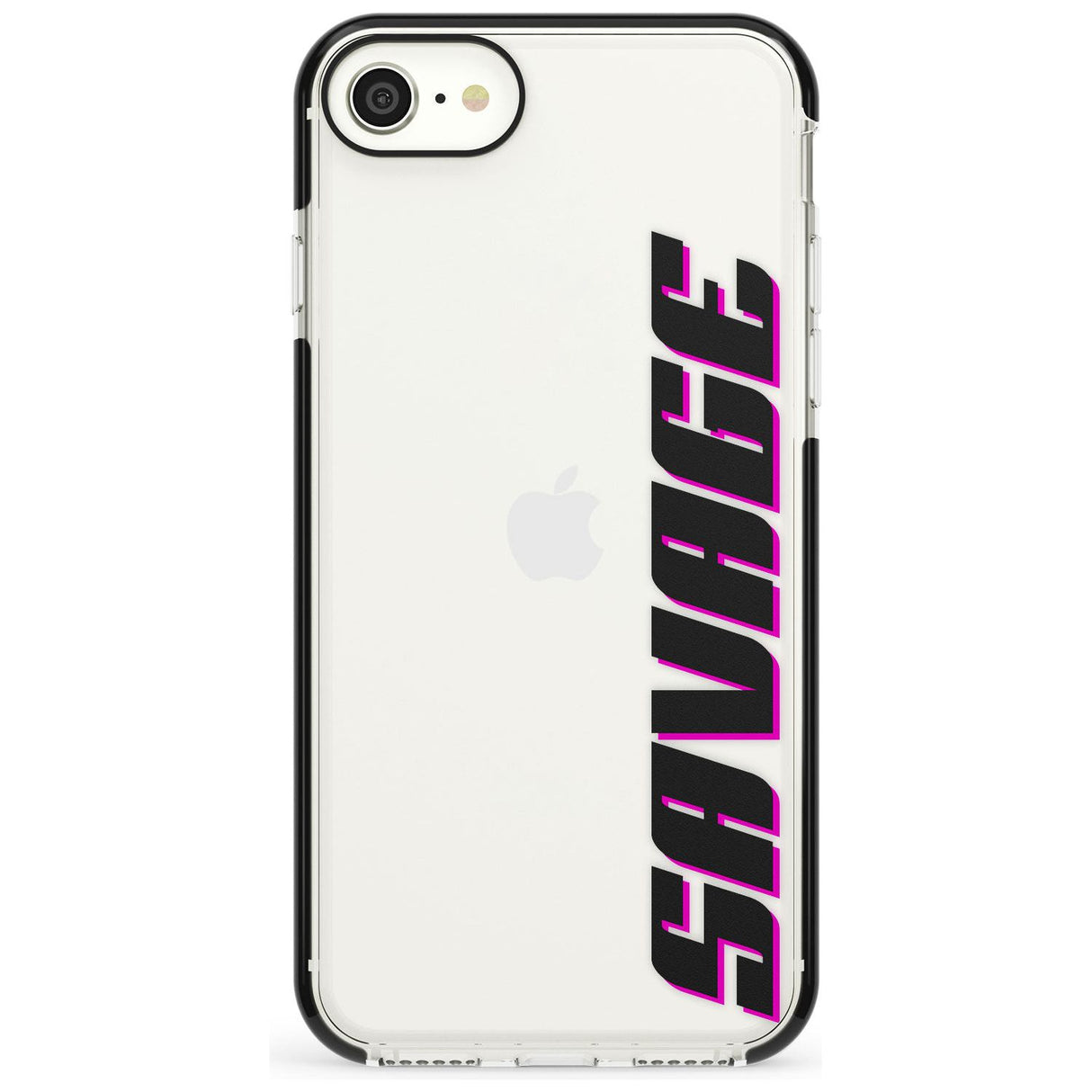 Custom Iphone Case 4C Pink Fade Impact Phone Case for iPhone SE 8 7 Plus