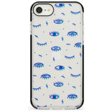 Duotone Psychedelic Eyes  Black Impact Phone Case - Case Warehouse