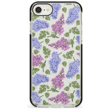 Purple Blossoms Transparent Floral