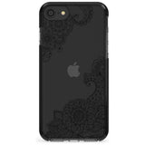 Black Henna Botanicals Black Impact Phone Case for iPhone SE 8 7 Plus