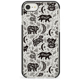 Leafy Bears Black Impact Phone Case for iPhone SE 8 7 Plus