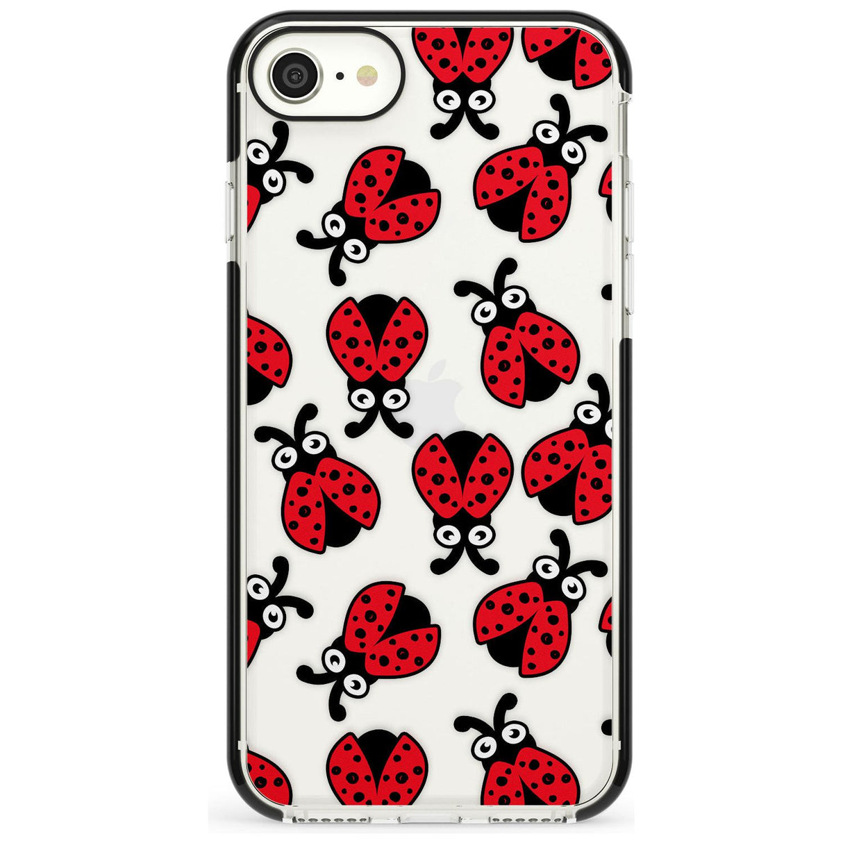 Ladybug Pattern Phone Case for iPhone SE