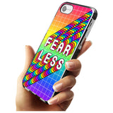 Fearless Black Impact Phone Case for iPhone SE 8 7 Plus