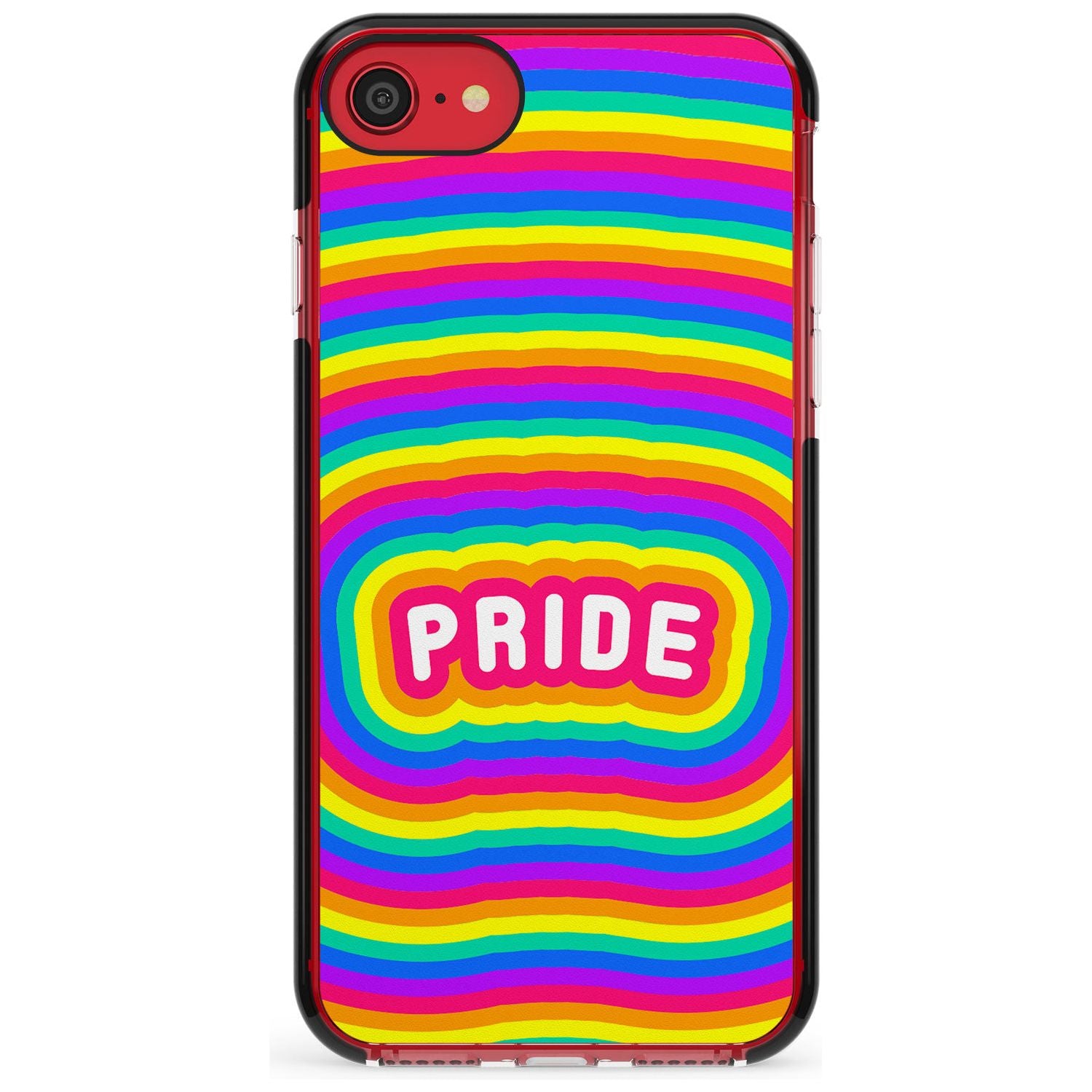 Pride Black Impact Phone Case for iPhone SE 8 7 Plus
