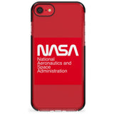 NASA The Worm Box Black Impact Phone Case for iPhone SE 8 7 Plus