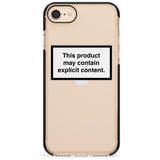 This product may contain explicit content Pink Fade Impact Phone Case for iPhone SE 8 7 Plus