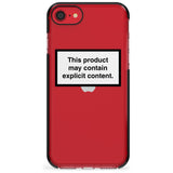 This product may contain explicit content Pink Fade Impact Phone Case for iPhone SE 8 7 Plus